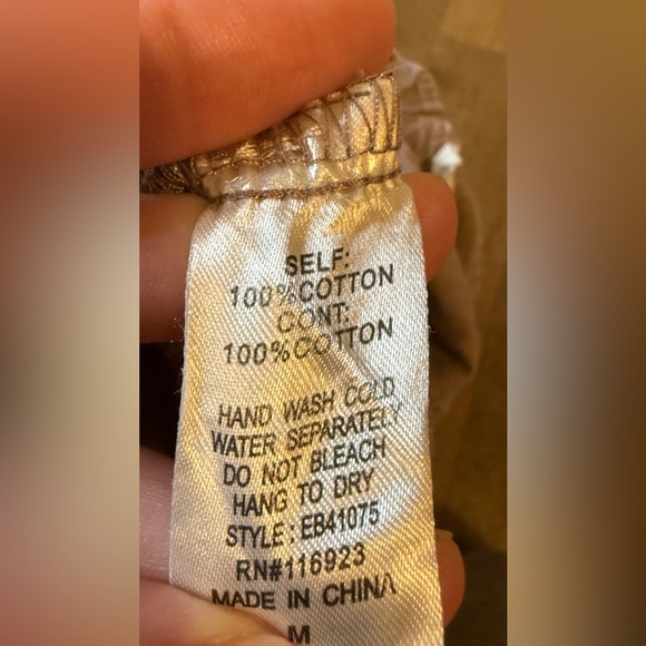 Talulah Ash Mocha Mineral Washed Cotton
Jumpsuit Sz M - Picture 10 of 10